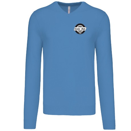 Pull col V homme Events – Club Events Auto