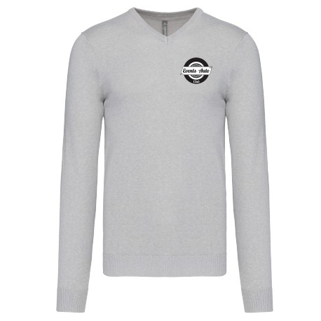 Pull col V homme Events – Club Events Auto