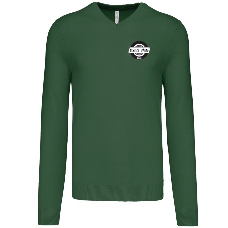 Pull col V homme Events – Club Events Auto