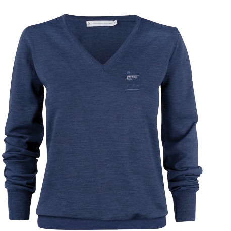 Pull Col V femme Mérinos BMW Z1 – BMW Z1 Club France