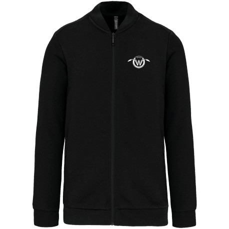 Veste molleton zippé homme MDC – Amicale Delorean